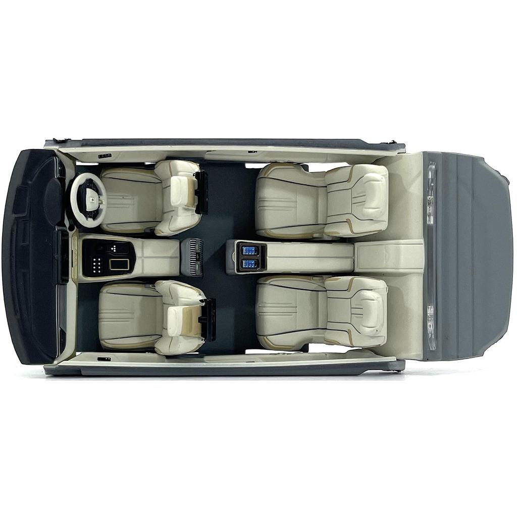 Kyosho Original Maßstab 1/43 Toyota Century (Rot/Silber) mit Fromage-Innenausstattung Druckgussmodell KS03926RS