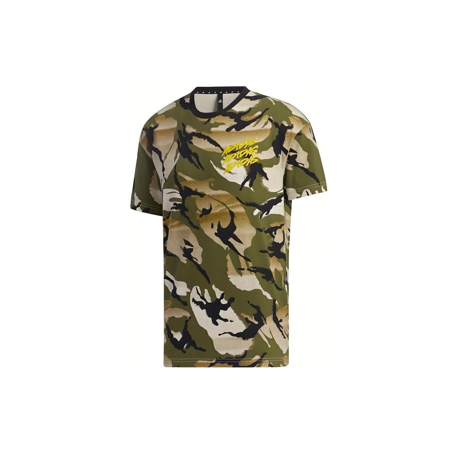 Мужская футболка Adidas Янтарно-желтая GP0883 XL