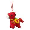 Year Of The Horse Plush Toy Animal Figurine With Super Soft Short Plush For New Year Gift