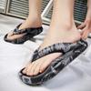 Fashion Men's Slippers Flip Flops Beach Slippers Thick Bottom Summer Outdoor Shoes Slides Thong Slippers Women Sandals Soft Shoes