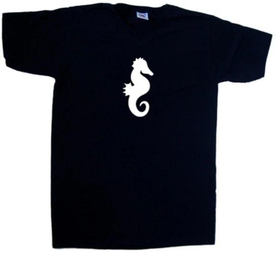 Seahorse V-Neck T-Shirt 4XL