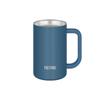 Vacuum Insulated Dishwasher Thermos Flask Keeps Drinks Hot or Beer BL Mug, 600ml, Blue, Safe, Design, Cold, Mug, JDK-602C