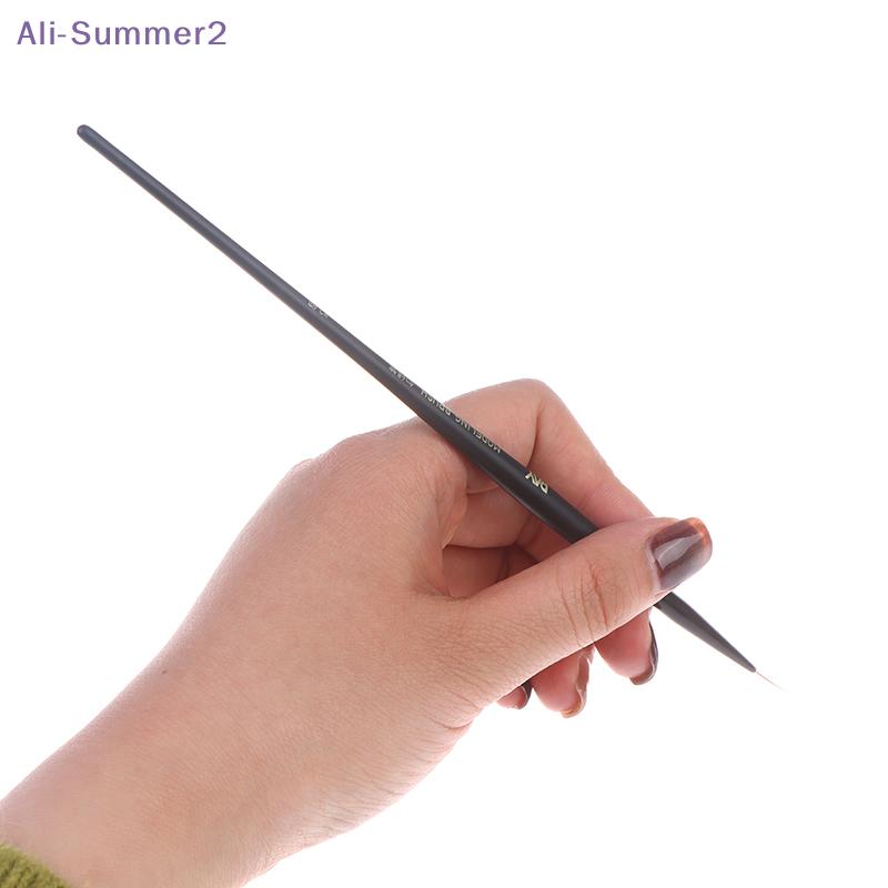 {Summer2} {Summer2} 1/3Pcs #0 #1 #2 Ultra-fine Modeling Brush Outline Pen For Modeler Hobby Coloring Script Liner Brushes Tool