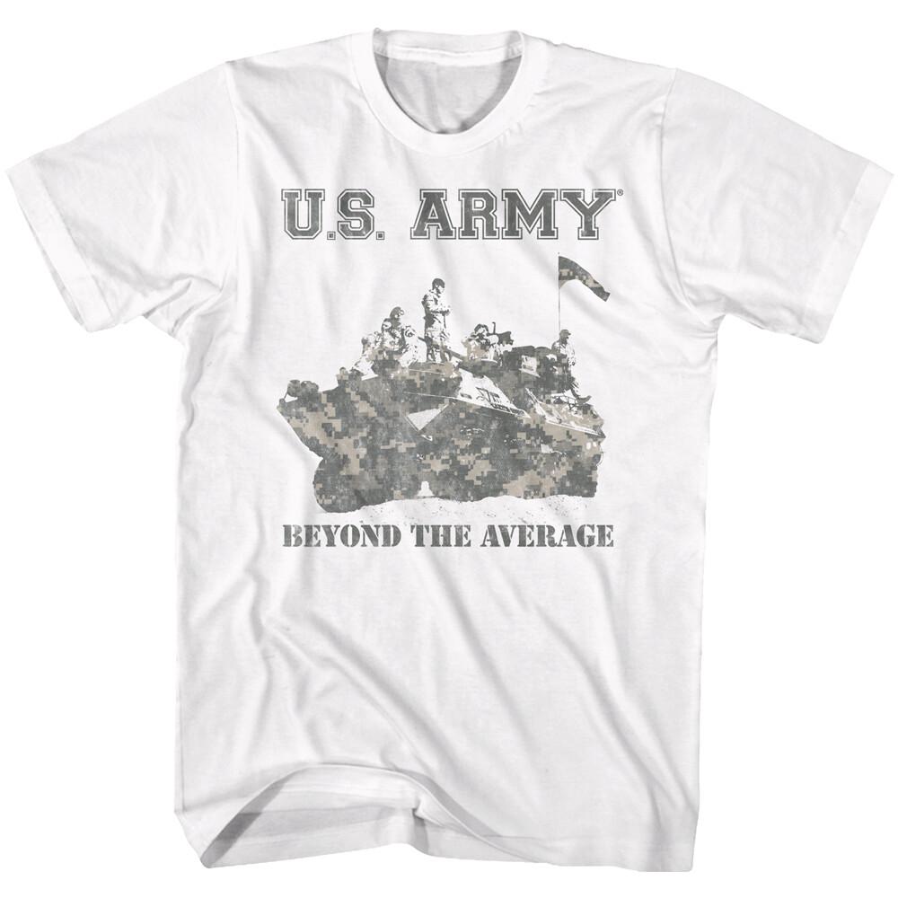 United States Armed Forces U.S. Army Beyond The Average Men T Shirt XXXXL