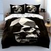 "Geometric Skull Art Set Decor" Soft Comfortable Duvet Cover Bedding Set Included 1*Duvet Cover & 2*Pillowcases Gift