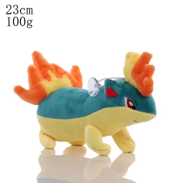 

Cyndaqui Plush Toys Quilava Stuffed Dolls Typhlosion Peluche Hobbies Collection Gifts Xmas Birthday Gifts