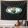 Boston Celtics Logo Design Pattern Wall Hanging Tapestry Decorative Tapestry Home Decor for Bedroom and Living Room