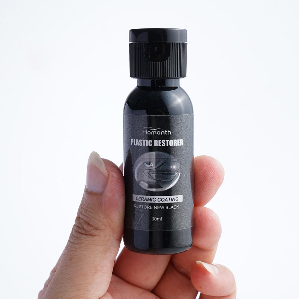 Car Maintenance Specialist Plastic Refresh Coating Kit Towel Agent With Products Restorer Cleaning Sponge Cleaner Refu R3q6