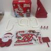 Electric Roller Coaster Toy Santa Christmas Train Track Set with Snowman Activity Game for Toddlers Boys Girls Holiday Xmas Gift