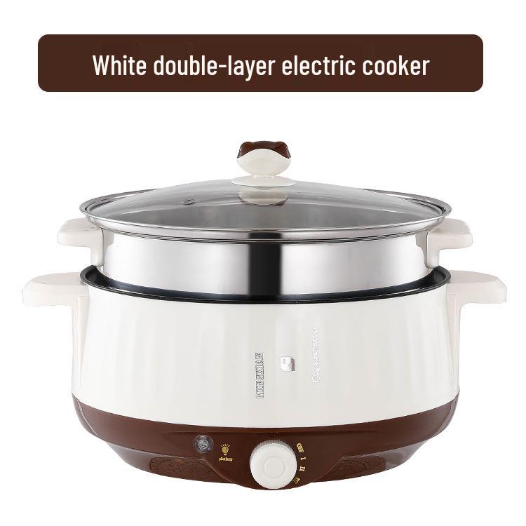 Multifunctional Electric Cooker: Rice Cooker, Steamer, Frying Pan, and Heating Pot