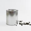 1Pcs Round Tinplate Coffee Bean Storage Can Small Collectables Metal Cans Sealed Jar Tea Pot Container Home Packaging Box