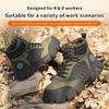 Men Safety Shoes Steel Toe Work Shoes Puncture Proof Work Sneaker Male Protective Footwear Work Man Boots Safety Boot