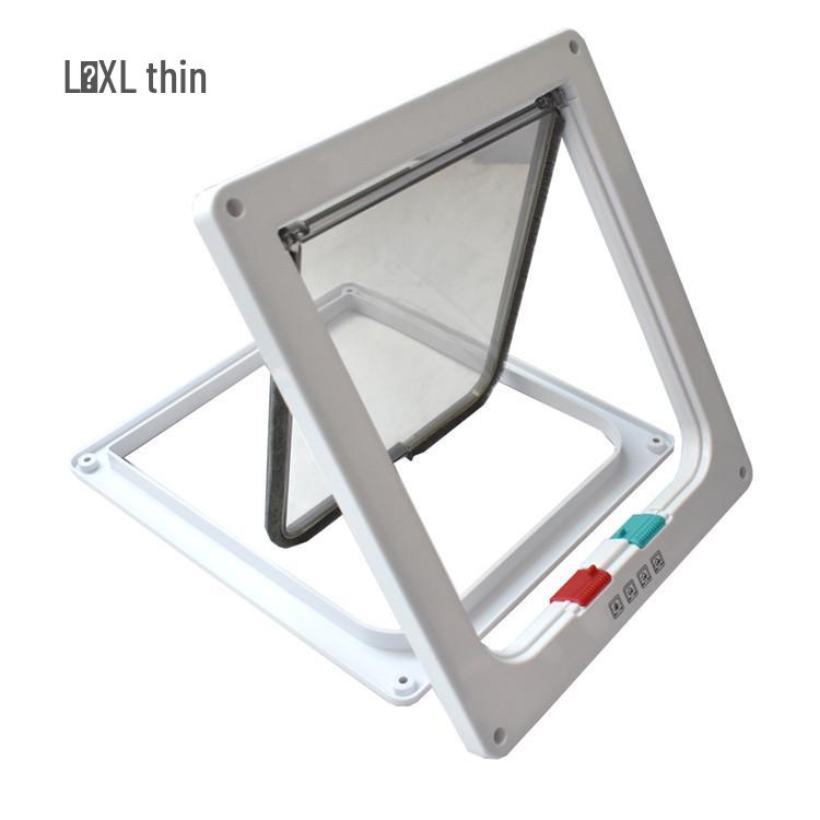 Pet Door for Cats and Dogs - Direction-Controlled Entry & Exit, Multi-Color Options, Ideal for Pet Houses
