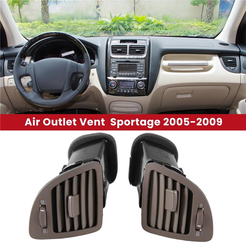 Car Air Outlet Vent Duct Nozzle Assy Replacement RH LH For Kia Sportage 2005-2009 974801F000 974901F000