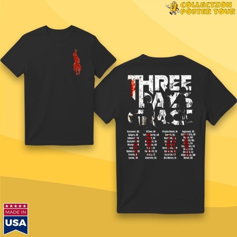 Three Days Grace Alienation 2025 Tour Breaking Benjamin Fan Gifts Unisex T-Shirt XXXXL