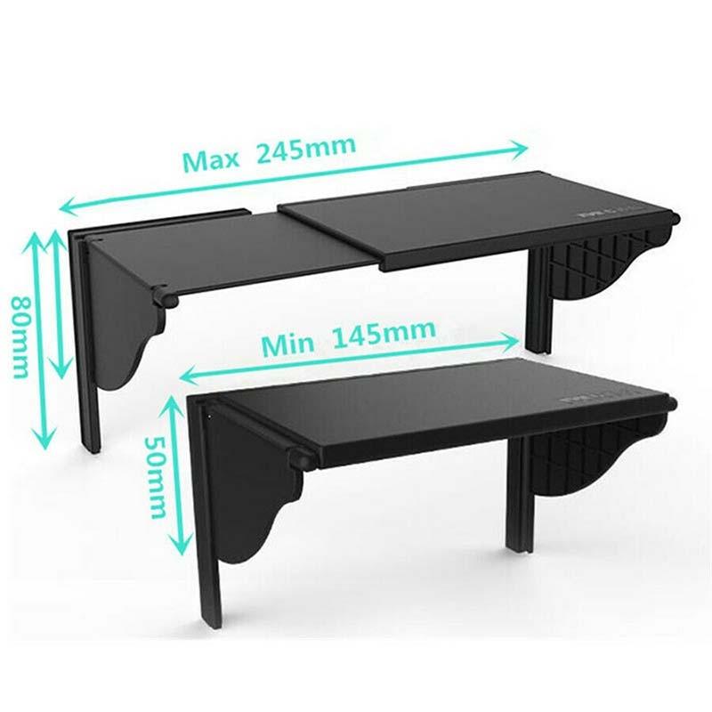 Adjustable Car Navigator Sun Shade Radio Cover GPS Anti-Glare New High Quality