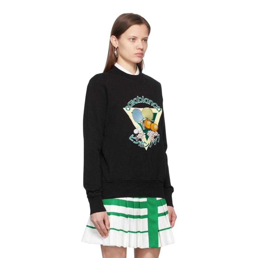 Casablanca Unisex Adult Ping Pong Club Embroidered Sweatshirt