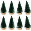 WTEMPO Mini Christmas Tree Model Festive Desktop Decoration Winter Christmas Party Decoration No Electricity Holiday Party Decor Small Christmas Tree