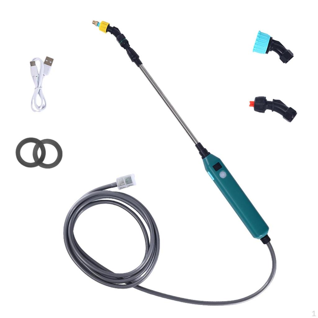Garden Sprayer Rod Adjustable ,with 1 Charging Cable for Water Hanging Baskets and Shrubs,
