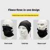 Winter Warm Windproof Scarf Motorcycle Mask Unisex Balaclava ThickenFleece Mask Neck Warmer Ski Cycling Camping Hiking Face Mask