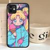 Popular Anime Girl S-Sailor Moon For iPhone 15 16 Pro Max 11 12 13 14 XS XR X Plus 16E Matte Translucent Phone Cover