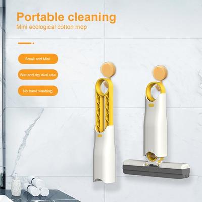 Mini Paspas Verimli Kullanımı Kolay Taşınabilir Katlanabilir El Sıkma Temizlik Paspası Ev Banyo Mutfak için
