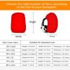 Waterproof  Backpack Rain Cover Outdoor Hiking Climbing Bag Cover Cross Buckle Waterproof Rain Cover for Backpack