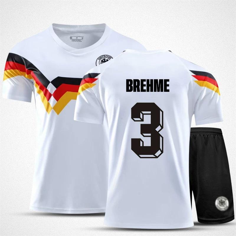 1990 Germany Jersey #3 with Team Badge 16