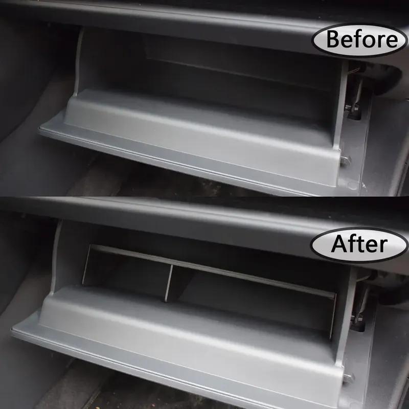For RAV4 2024 2023 2022 2021 2020 2019 Glove Box Organizer Compatible Insert Glove Compartment Dividers Car Interior Accessories