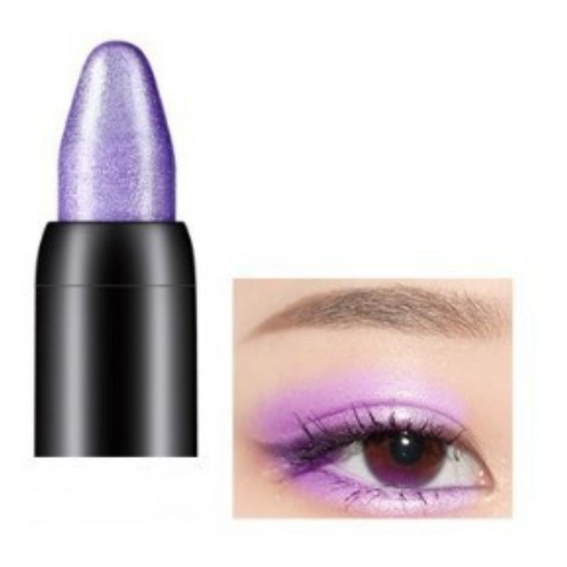 Matita Penna Gel Ombretto Impermeabile Perlescente Lucida per Occhi da Donna, Eyeliner, Stick Illuminante, Gel Eyeliner