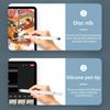 3/1Pcs Tablet Mobile Phone Universal 2 IN 1 Capacitive Stylus Pen Drawing Pens for IPhone Android All Capacitive Touch Screens