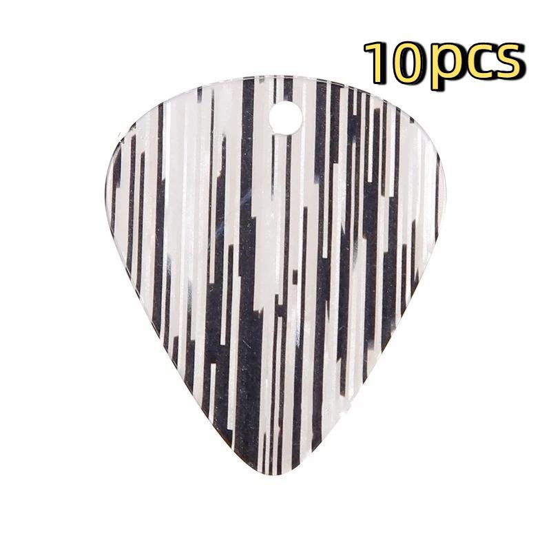 Non-slip Comfort Grip Guitar Picks 1Pcs Celluloid Art Pattern for Electric Guitar Practice Live Stage Use