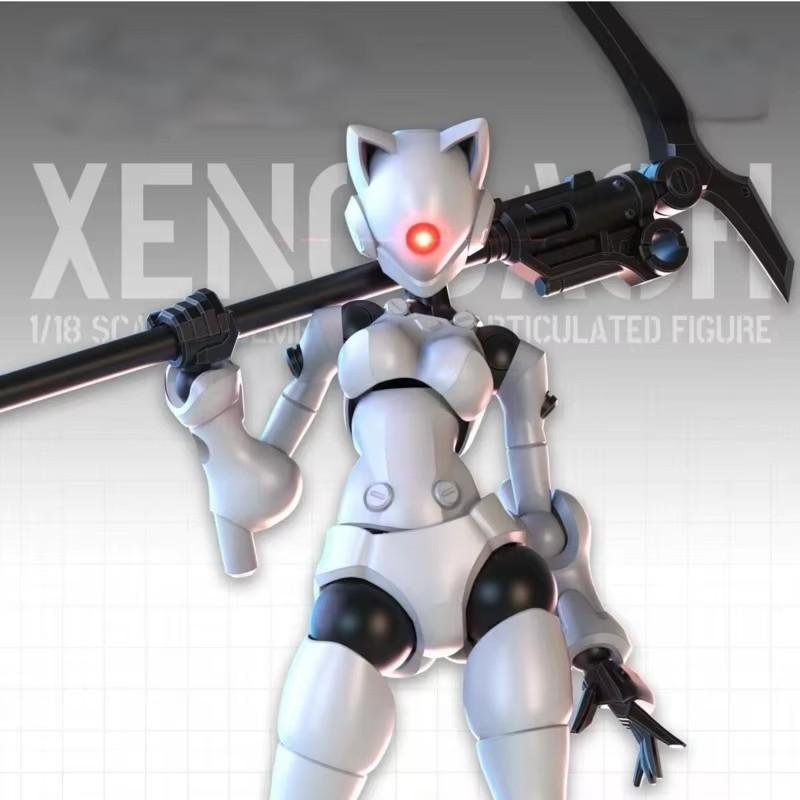 

New Movable Humanoid Body Strong Attack Alien Assembly Toy 3.75inch Assembly Ornament Room Decoration Toy For Kid Gift белый