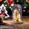 Christmas Nativity Scene Artwork Gift Decoration with Light Holy Family Nativity