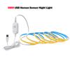 3mm 5mm 8mm COB Led Strip with Motion Sensor DC 5V USB Powered White Red Blue Green Yellow Flexible Room Night Light 1M 3M 5M