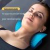 Cervical Spine Massager Pillow: Memory Foam Neck Protector for Hump Correction & C-Shaped Traction Support