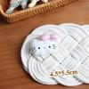 Korean Floral Rabbit & Cartoon Animal Hair Clip for Kids' Clothing Accessories