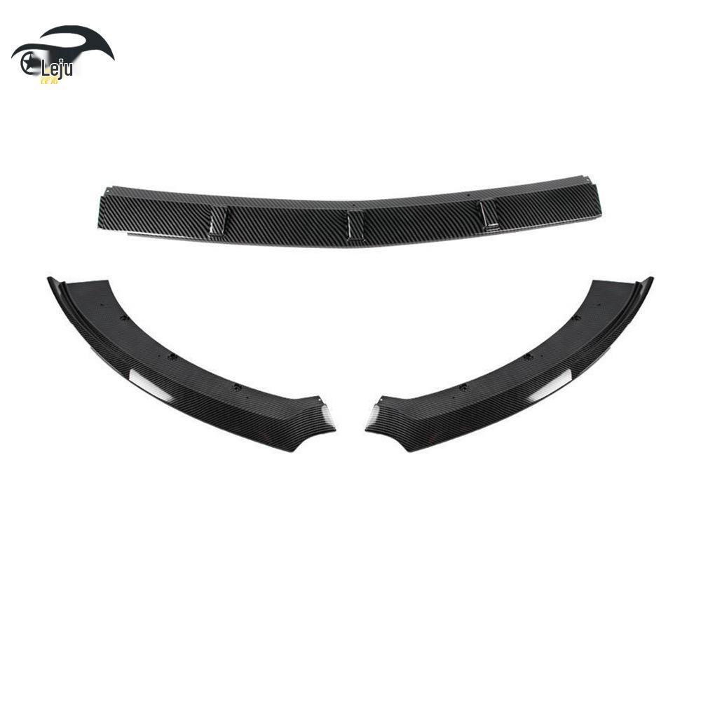 Front Lip Corner Trim for 2015-2017 Ford Mustang: Three-Section Splitter Body Kit
