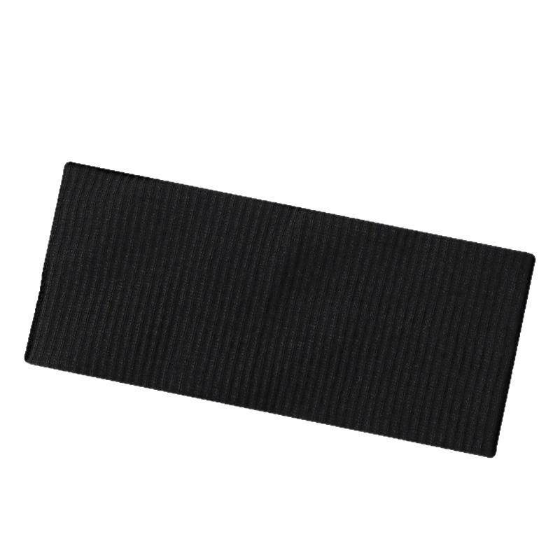 NewJeans Damen Weißes Elastisches Sportstirnband - Schlicht, Vielseitig, Strickstil