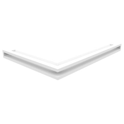 Vent Cover LUFT Corner Right 54,7x76,6x6 White