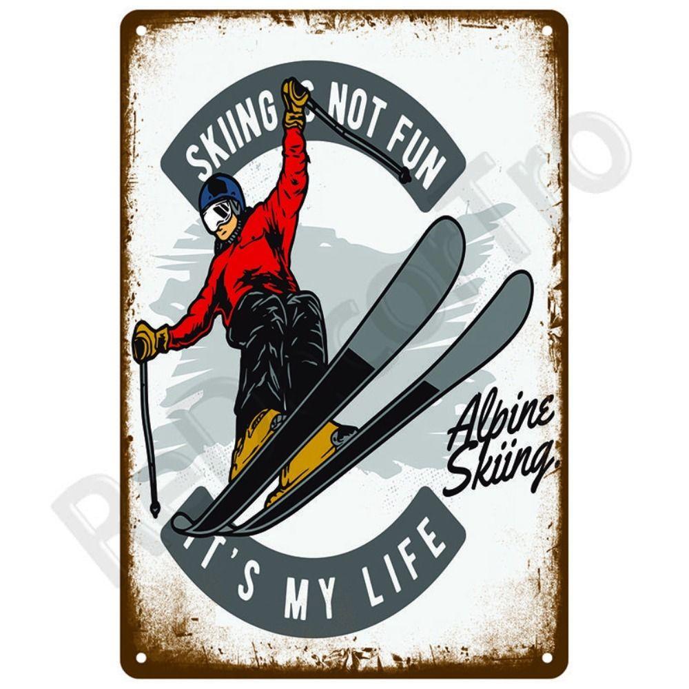 Metal Poster Pike Fish Art Fishing Store Wall Decor 20x30cm 2D Flat Metal Sign
