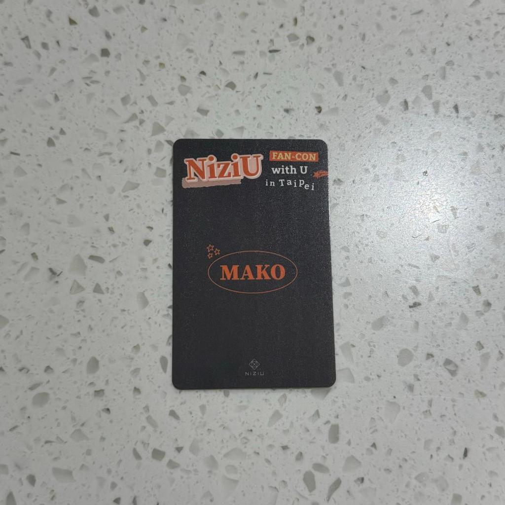 [USED] Mako NiziU Taipei Taiwan Exclusive Trading Card