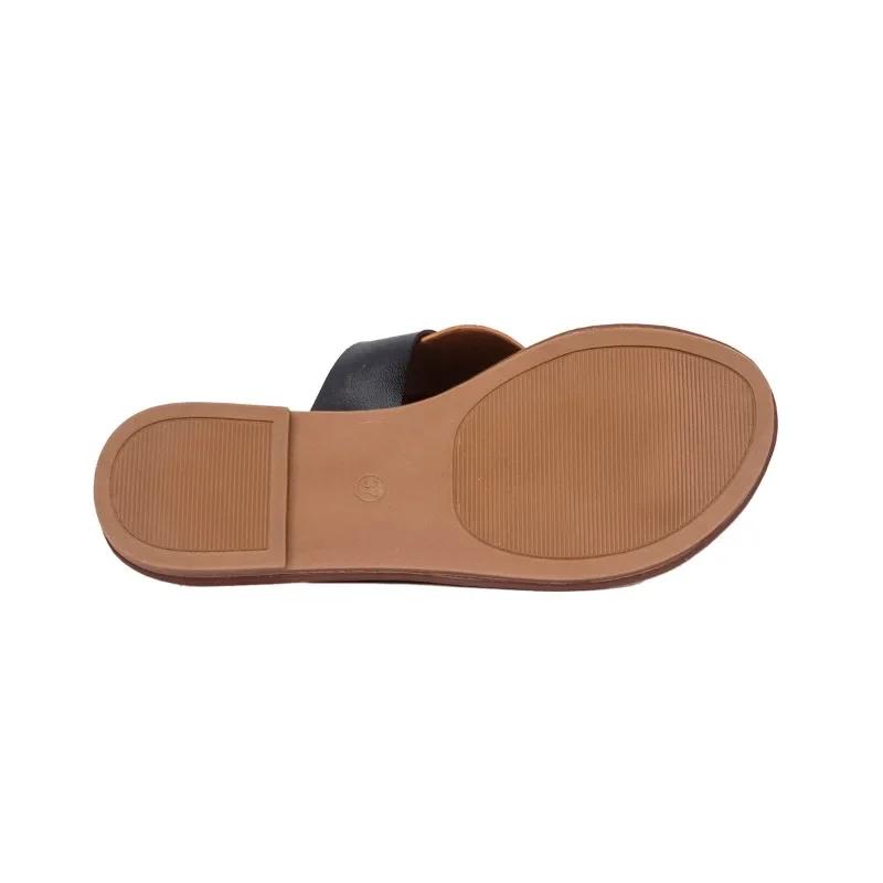 Ladies Shoes Open Toe Beach Casual Slippers Women Outdoor Mixed Color Flat with Summer Footwear Plus Size Thong Women's Sandals