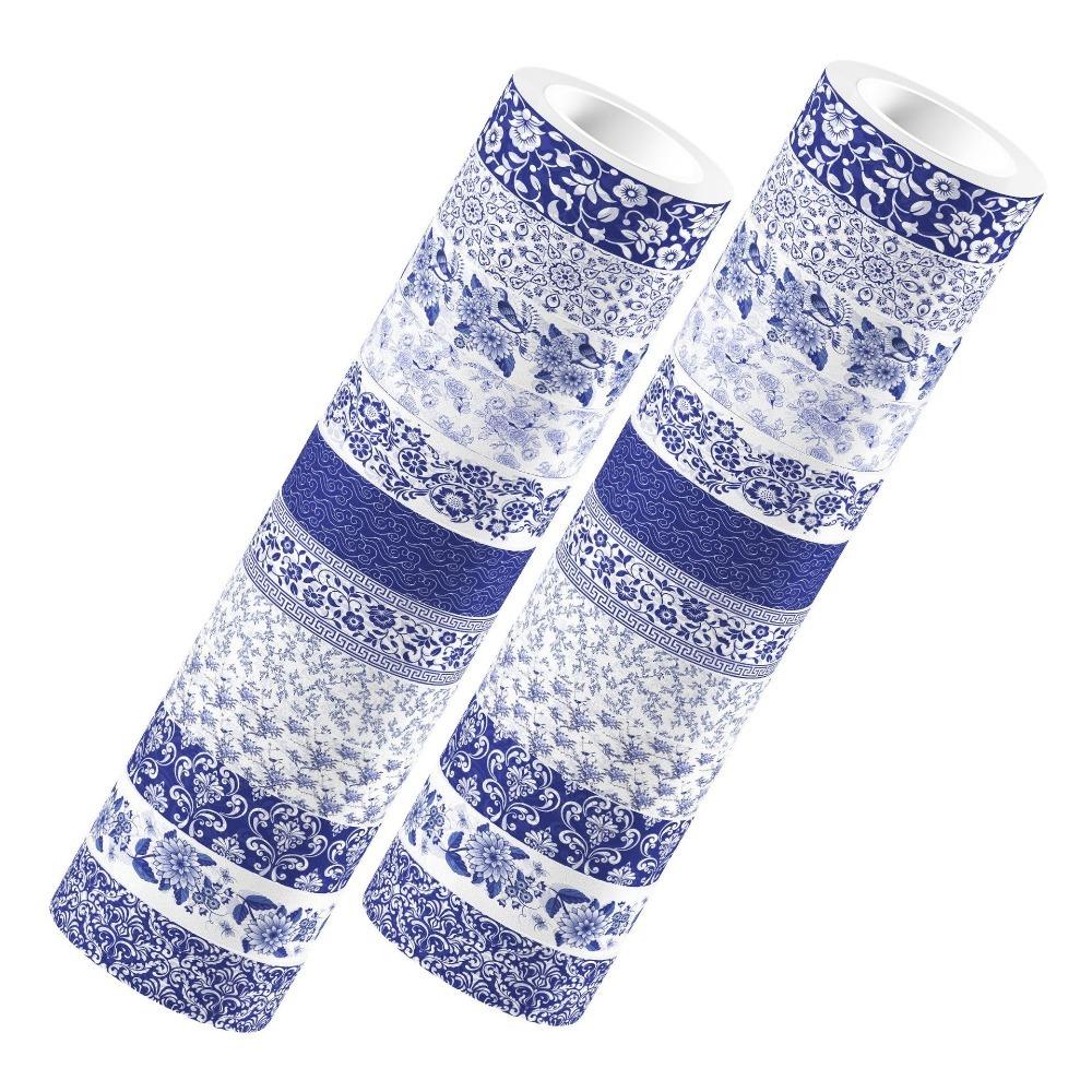 12 Roll/Set 1.5cm Wide Stationary Scrapbooking Tape Masking Tape  Art Handmade Craft