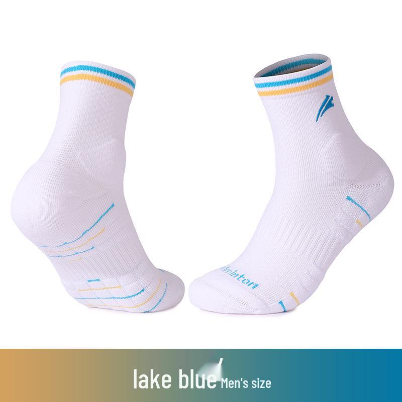 

Унисекс носки до середины икры для бега CoolMax с антибактериальным эффектом и защитой от запаха - Быстросохнущие, Нескользящие, Бесшовный дизайн. Men s Universal [39-45]