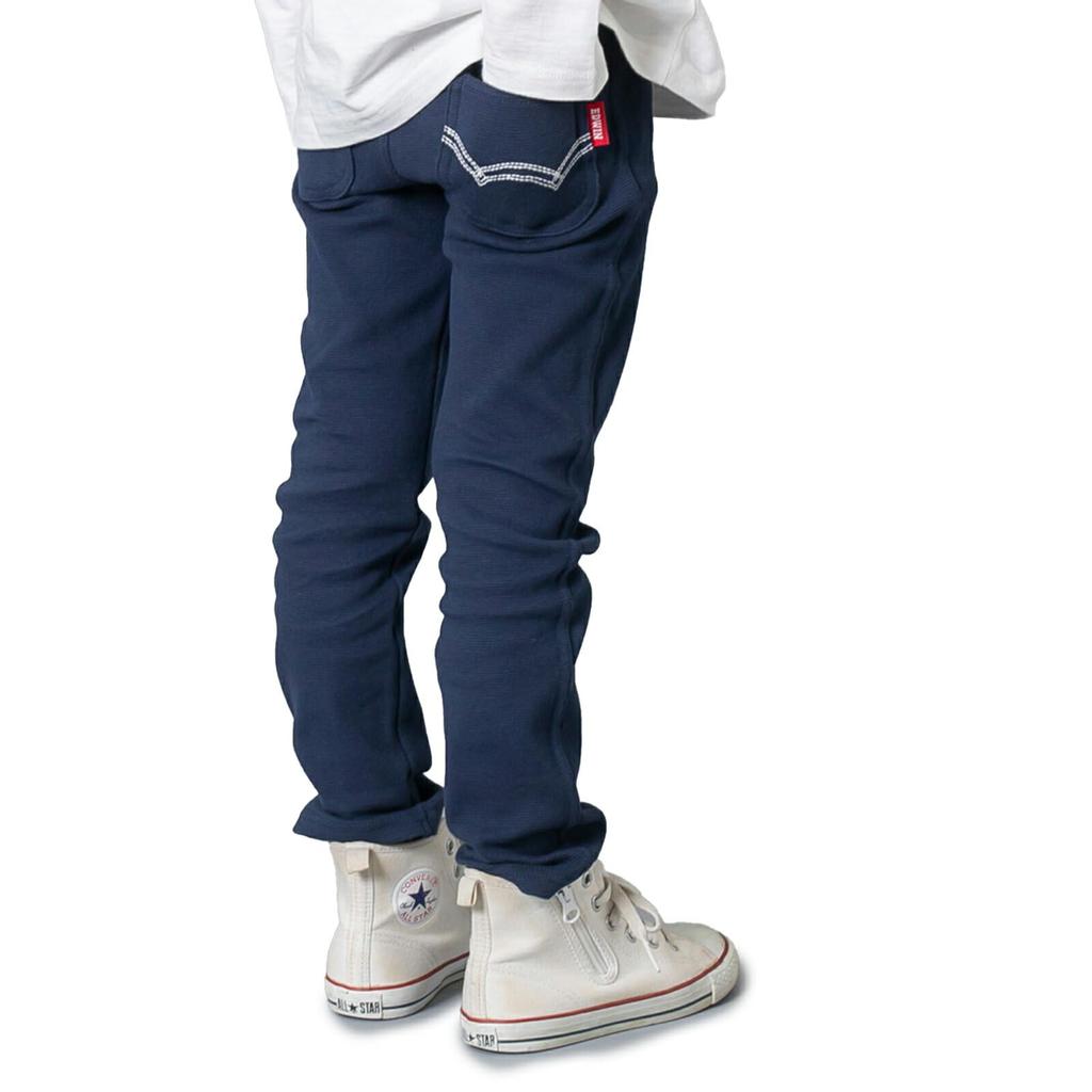Pants Trousers Clothing Stretch Kids Boys Girls Edwin Edwin Baby Clothes Long Pants Long Pants Color Variations Pocket Name Name Bottoms Navy 80cm
