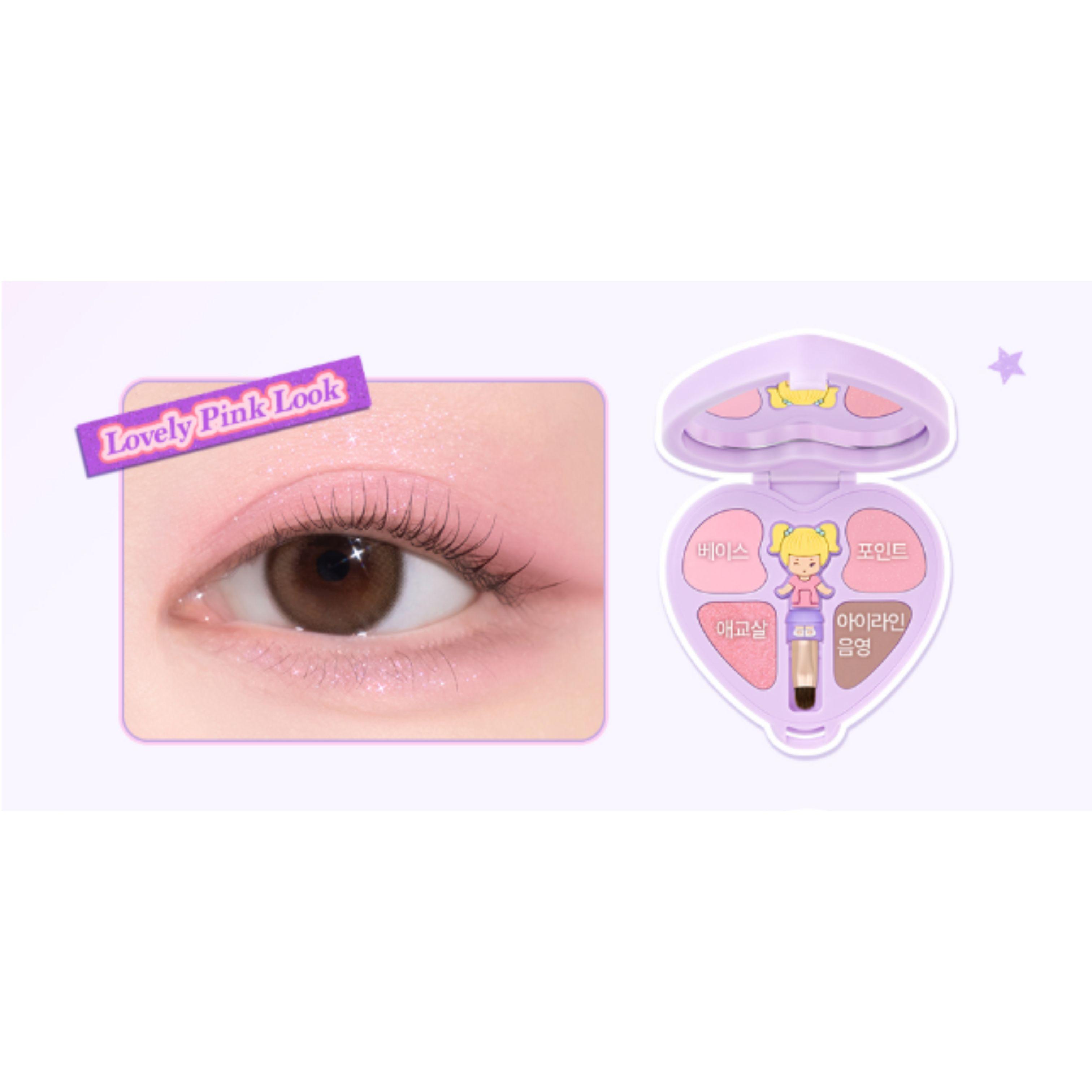 dasique Little Shadow Palette (3 Colors) 01 Pink World