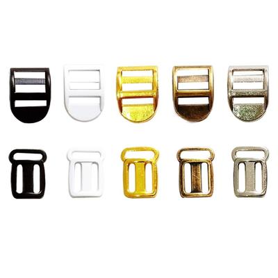10pcs New Newest Tri-glide Pattern Buckles 6.5mm Mini Belt Buckle Metal Ultra-small Diy Buttons DIY Accessories