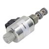 12V Backhoe Loader Solenoid Valve Alloy Steel 25 105200 26 960900 Solenoid Valve Assembly for JCB
