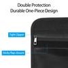 Bisofice Fireproof Document Bag Zipper Closure Cash Safe Storage Waterproof Pouch with Sticky Strip for Certificates